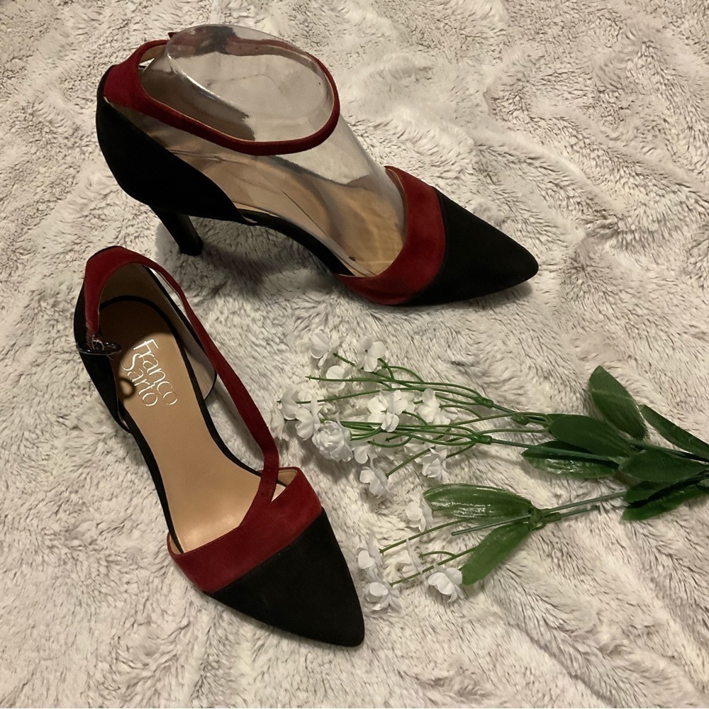 FRANCO Sarto Ankle Strap Heels